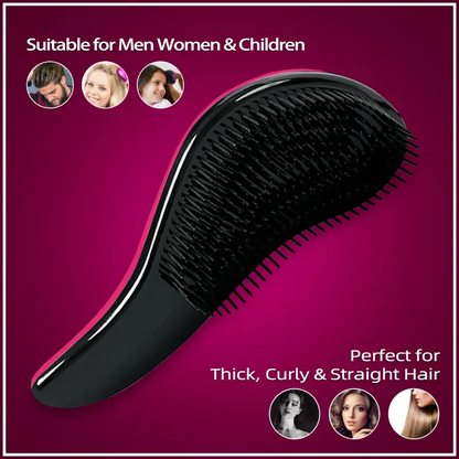 🪮💆2 Count Detangling Brush - Use in Wet and Dry Hair