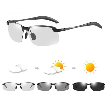 🕶️🌓Unisex Fashion Polarized Sunglasses, UV400 Anti Blue Light Sun Glasses for Photography Hiking Beach Outdoor