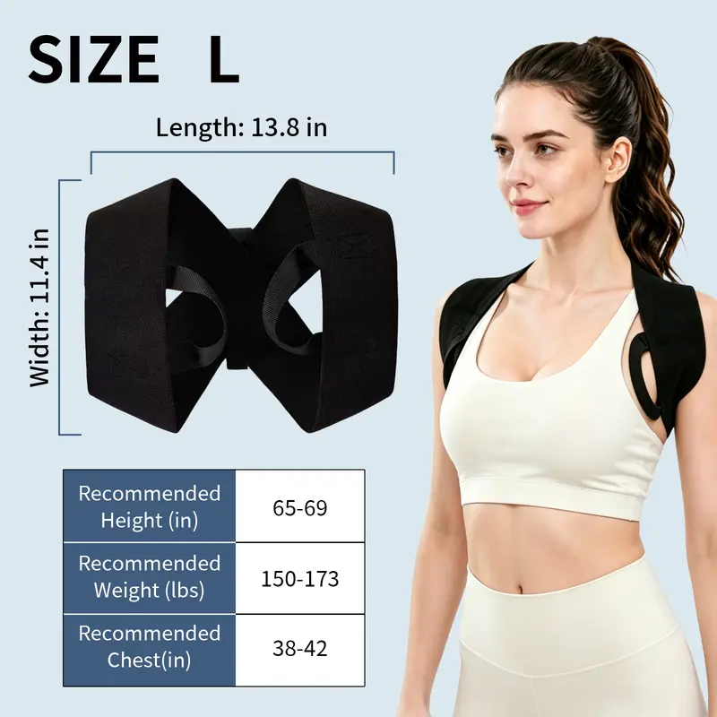 Shoulder Straps - Posture Support Straps for Men & Women