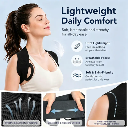 Shoulder Straps - Posture Support Straps for Men & Women