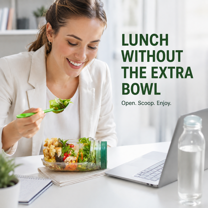 🥗 50% OFF Side-Opening Airtight Salad Jar – Fresh Layers Ready To Go