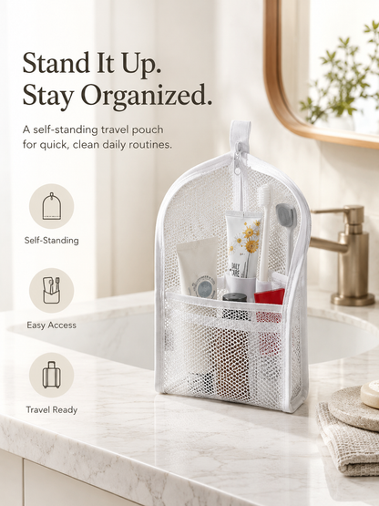 Standli – Self Standing Travel Toiletry Pouch