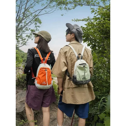 🎒Unisex Lightweight Color Block Nylon Mini Backpack – Compact & Water-Resistant Daypack for Every Adventure! 🌈🚶‍♂️