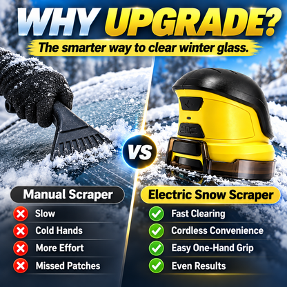 🔥 50% OFF TODAY — Cordless Electric Snow Scraper | Clear Frost & Ice in Seconds