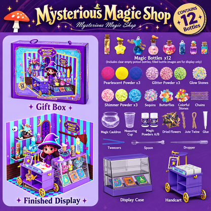 🔮✨ Starlit Wish Potion Lab – DIY Zodiac Magic Potion Making Kit