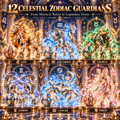 🥚✨ Zodiac Guardian Eggs™ – 2-in-1 Zodiac-Inspired Fantasy Collectibles 🎁