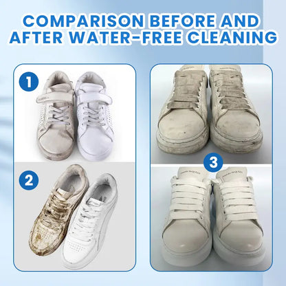 🔥 Limited-Time 49% OFF👟White Shoe Cleaning Cream | Waterless Stain Remover with Sponge