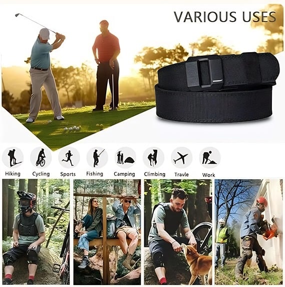 🔥 EDC Nylon Ratchet Belt