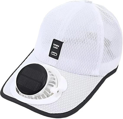 🔥Buy 2 Free Shipping ✨Cooling Solar Fan Hat – UV Protection & Breathable Mesh