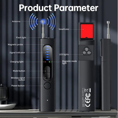 【Protecting your privacy】 Hidden Camera Detectors, GPS Tracker Detector and RF Signal Scanner,  Find Out Hidden GPS Trackers