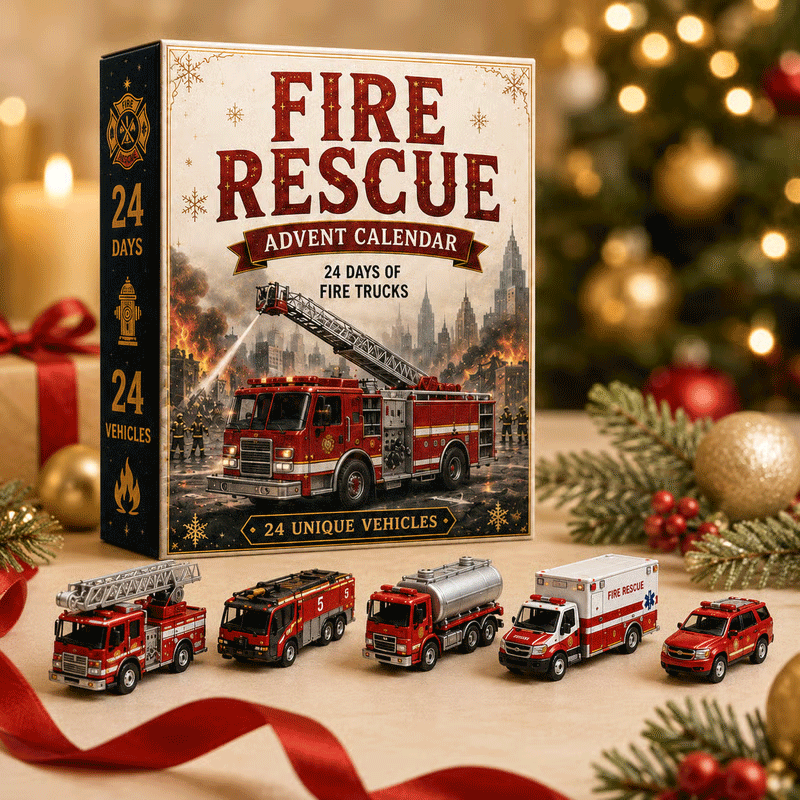 🎅Christmas Early Bird Sale🚒Fire Rescue 24-Day Advent Calendar