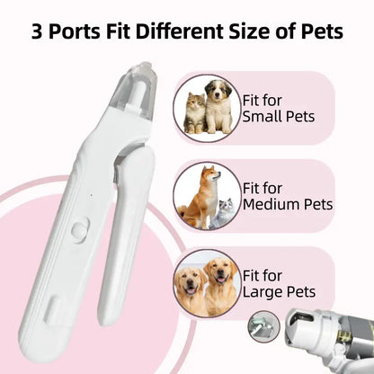Dog & Cat Universal 2-in-1 Paw Trimmer Set