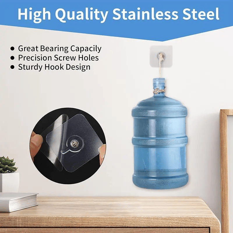 🔥Limited Time 49% Off✨⚡Drill Free Adhesive Hooks