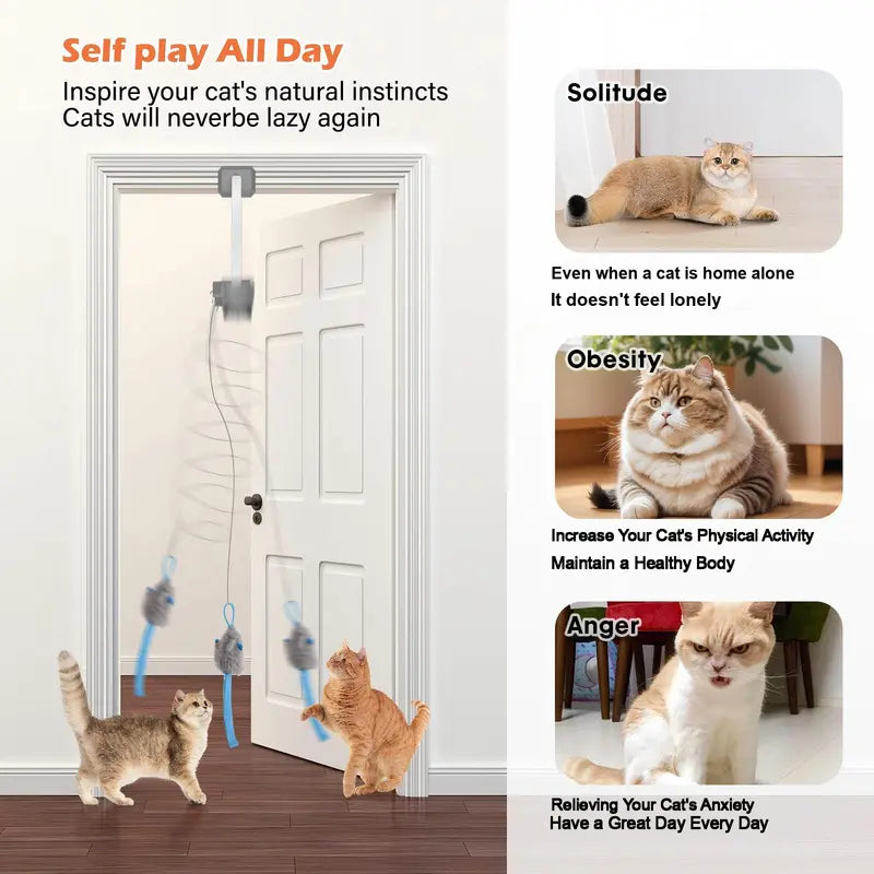 Electric Cat Teaser Toy