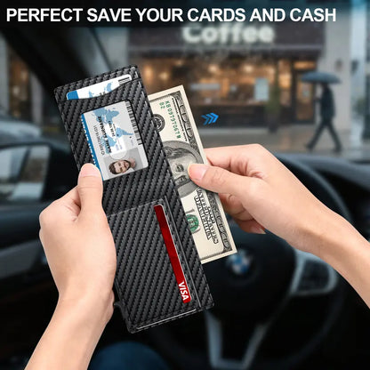 Men's RFID Minimalist Bifold Wallet