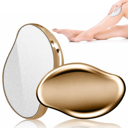 ✨ Crystal Hair Eraser – Reusable Hair Removal & Exfoliating Tool for Silky-Smooth Skin