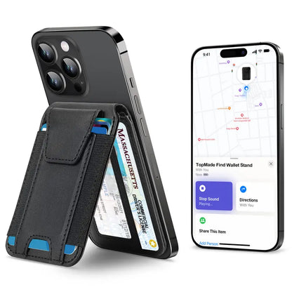 🔥 Never Lose Your Wallet Again – Smart Magnetic Find My Wallet for iPhone