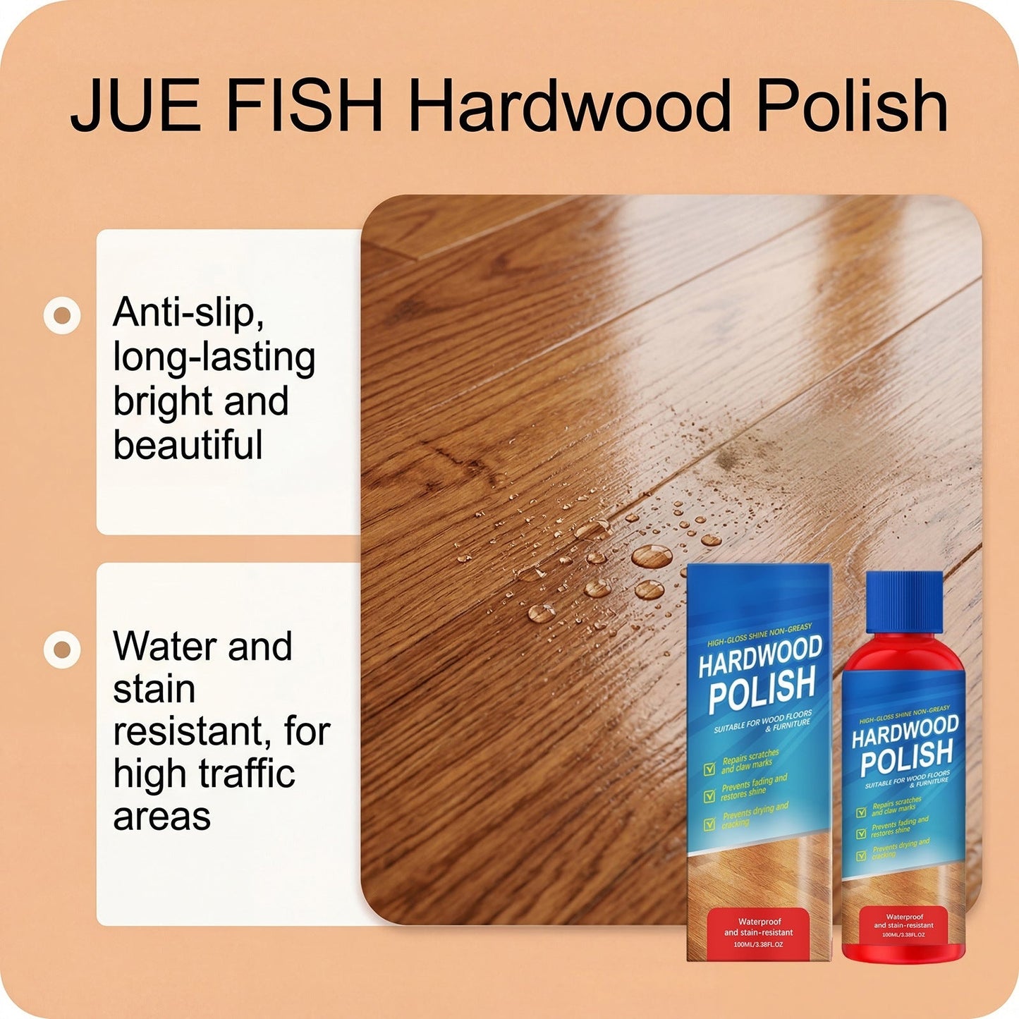 🪵🏡Instant Wood Floor Renewal – Shine, Protect & Refresh Naturally