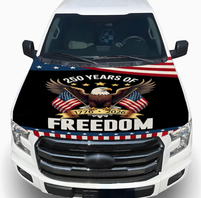 🚗Patriotic American Flag Car Hood Cover