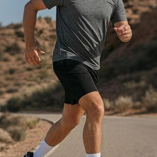 3-Pack Men's 2 in 1 Stretch Active Quick Dry Gym Running Shorts With Liner
