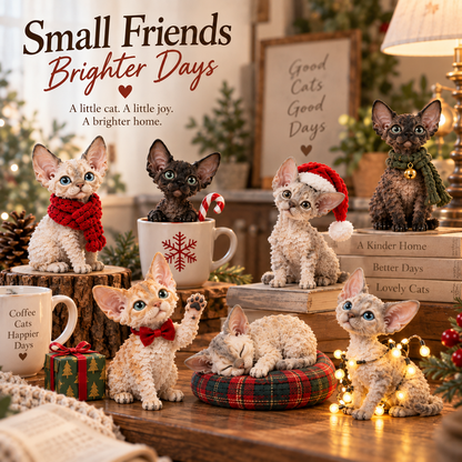 🐱 24 Days of Devon Rex Cats 🎄 Christmas Advent Calendar for Cat Lovers