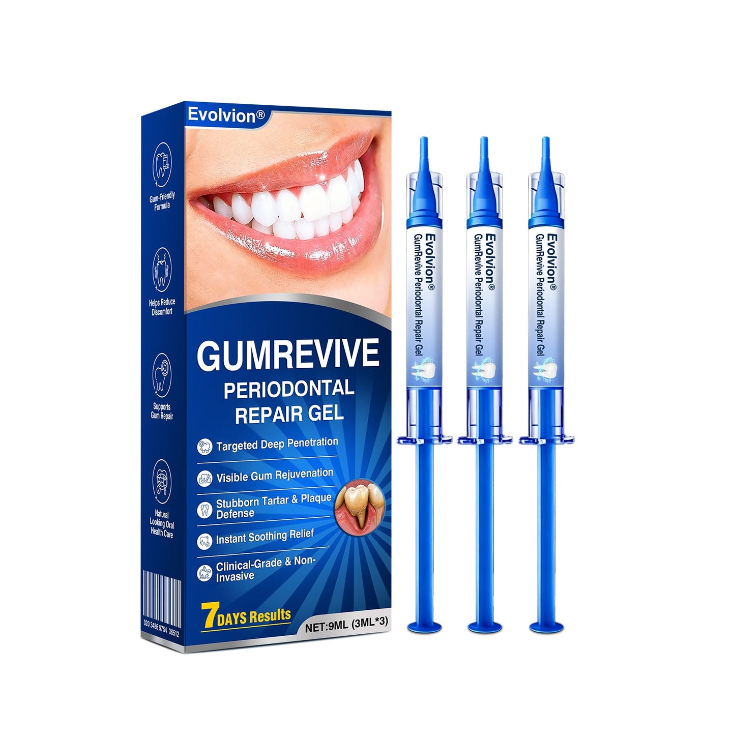 🏅🦷🛡️Evolvion® GumRevive Periodontal Repair Gel