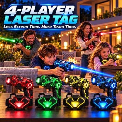 [Free Shipping] 🎮 Rechargeable Laser Tag Set for Kids & Families