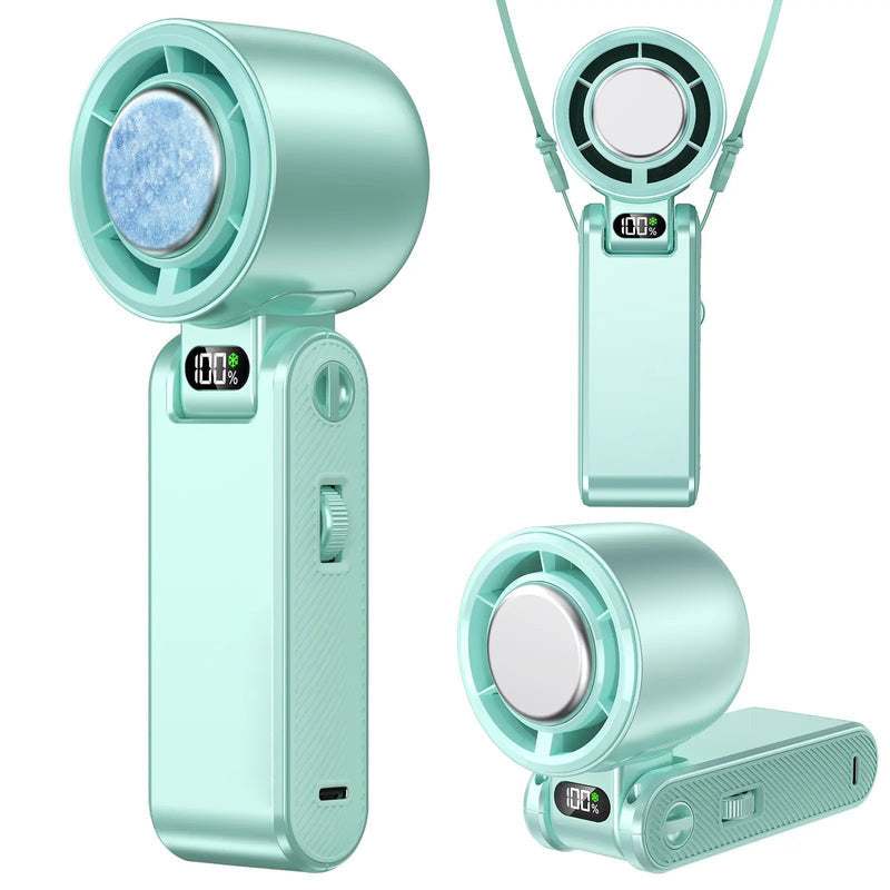 ❄️ 199-Speed Portable Fan – Powerful Cooling Anywhere