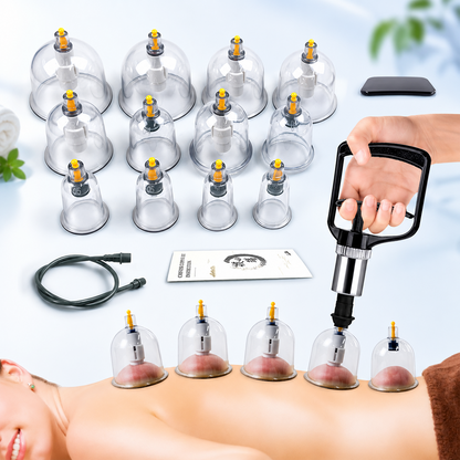 🏺 Finally, a Cupping Set That Won't Break – PC Material & Upgraded Pump