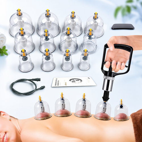 🏺 Finally, a Cupping Set That Won't Break – PC Material & Upgraded Pump