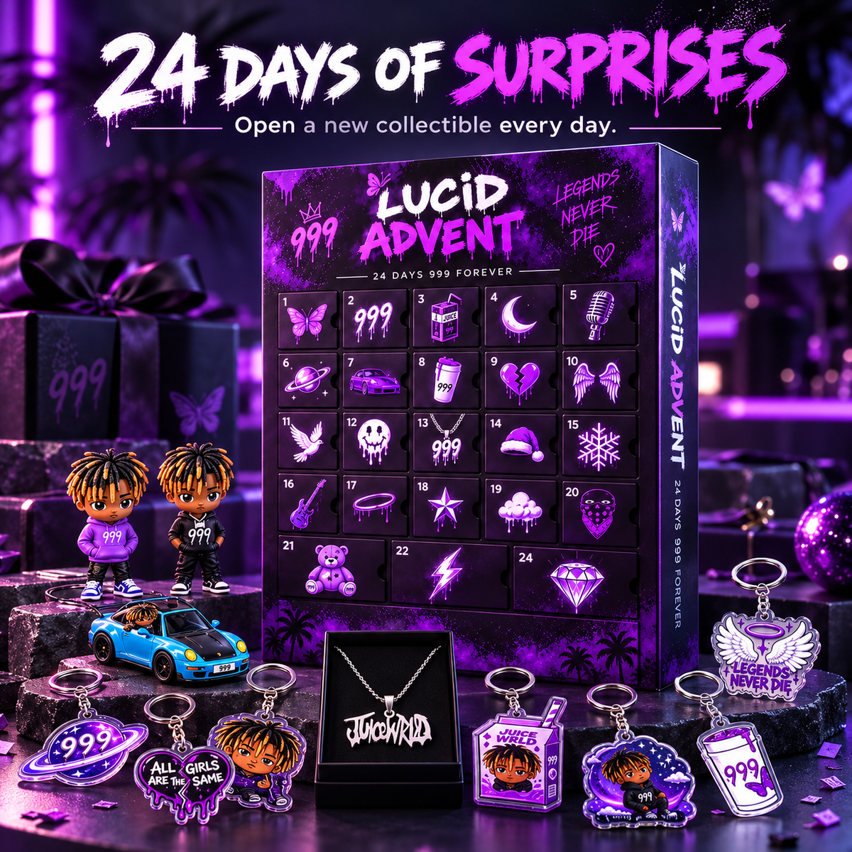 🔥Lucid Advent 24-Day Collectible Calendar