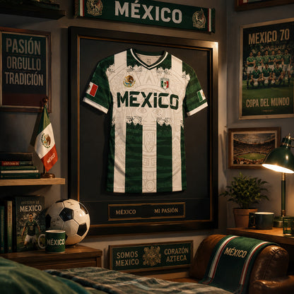 🇲🇽 2026 Mexico Aztec Calendar Soccer Jersey ⚽☀️