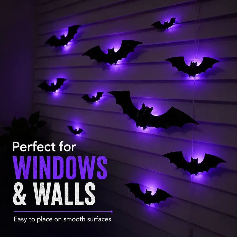 🔥Limited-Time🔥Halloween LED Flying Bat Decorations