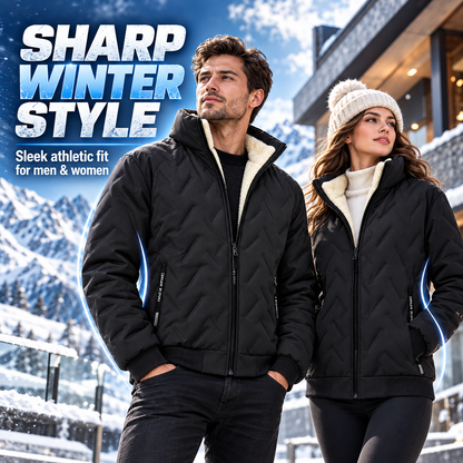 Winter Warm Fleece-Lined Thickened Jacket - Unisex 🧥