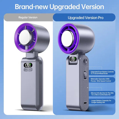 ❄️ 199-Speed Portable Fan – Powerful Cooling Anywhere