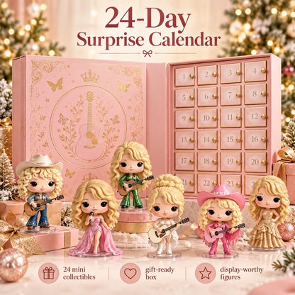 🎸Dolly Parton: A Christmas Countdown Calendar Honoring the Queen of Country Music