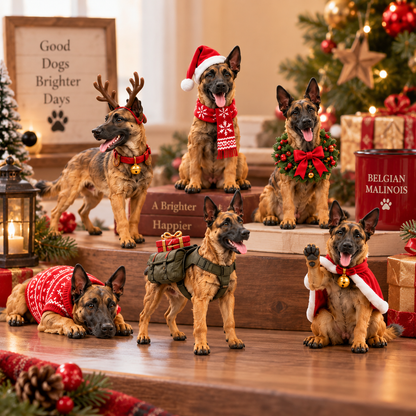 🎉24 Days of Belgian Malinois Joy — 24 Unique Collectible Figurines🎉
