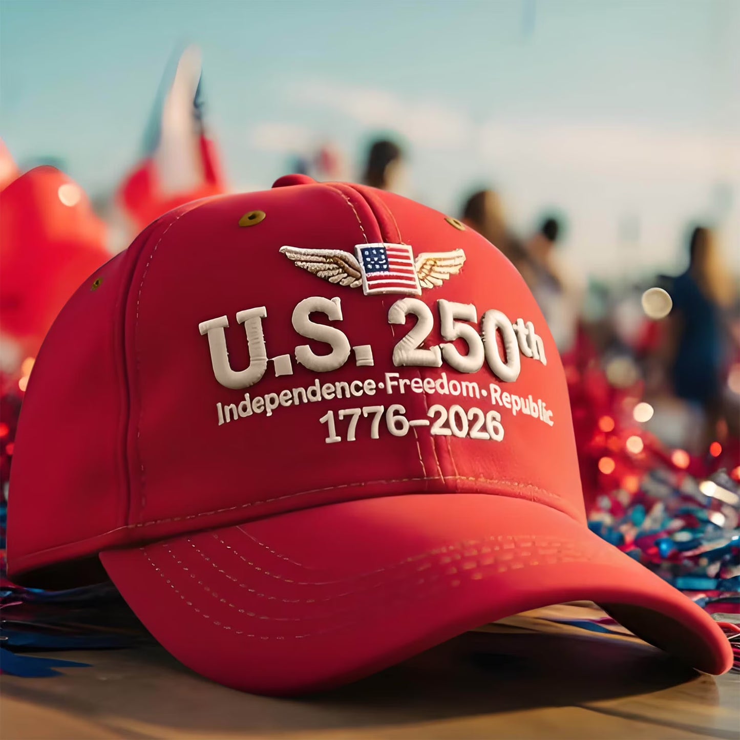 🔥Celebrates the U.S. 250th Anniversary Retro Washed Cap