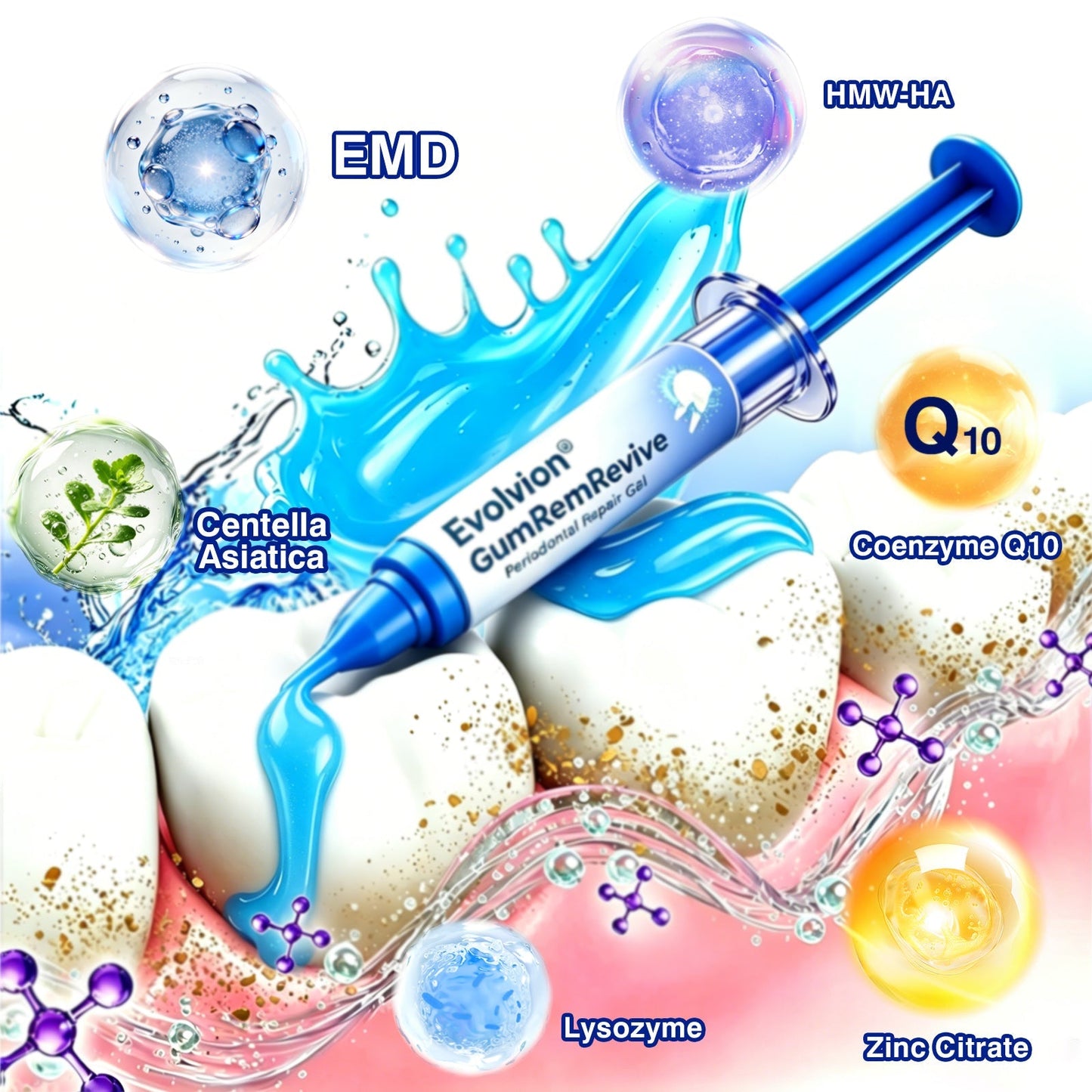🏅🦷🛡️Evolvion® GumRevive Periodontal Repair Gel