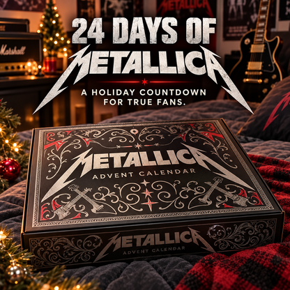 🤘 Metallica Advent Calendar – 24-Day Rock Christmas Countdown