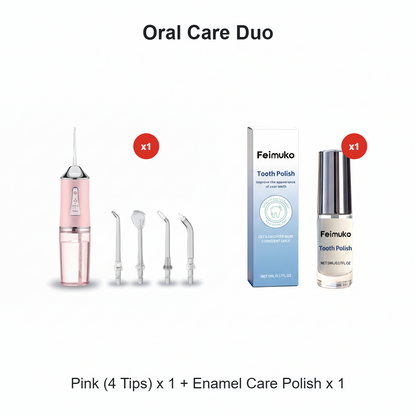 ⏳ Time-Limited Special! ⏰ Portable Oral Irrigator – Water Flosser! 💧🦷