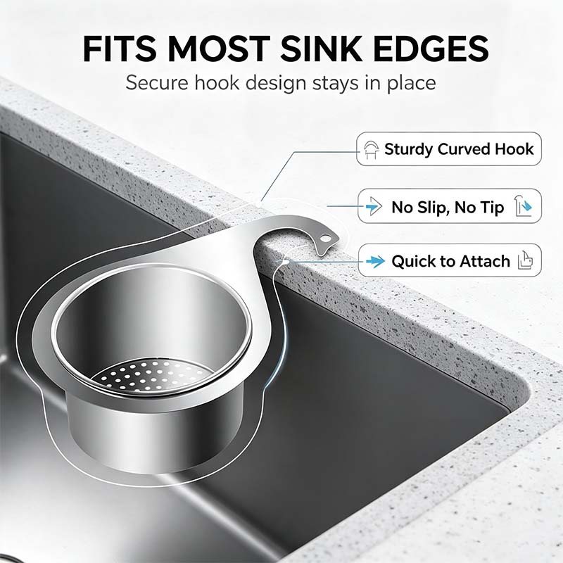 BUY 1 GET 1 FREE💧Stainless Steel Swan Sink Strainer Basket🦢💧