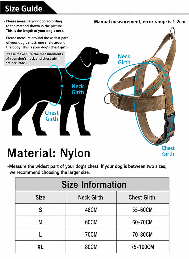 Dog Friendly Co. Harness — Easy-Fit No-Pull Design for Safe, Secure, and Comfortable Walks