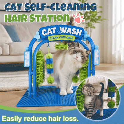🐱 Self‑Grooming Cat Wash Station