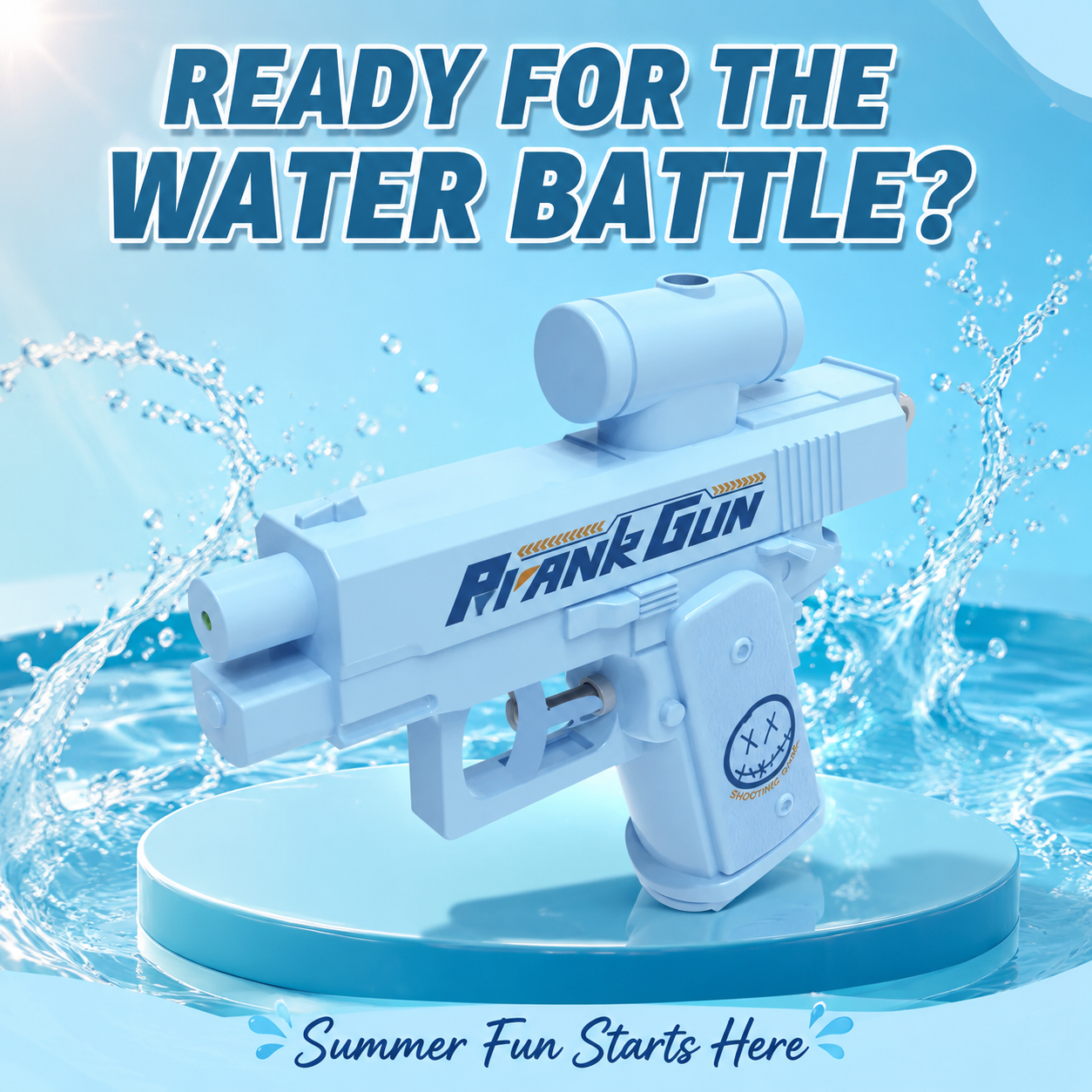 💦 50% OFF Double-Sided Prank Water Blaster 😂