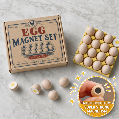 Buy 1 Get 1 Free🥚Egg Carton Fridge Magnet Set