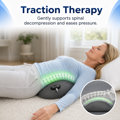 3-in-1 Multi-functional Lumbar and Cervical Support Pillow