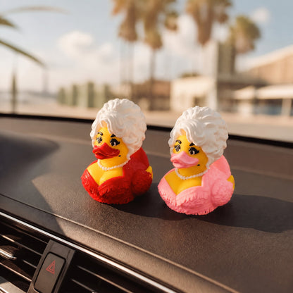 Dolly Duck – 3D Printed Collectible, Cute Desk & Car Decor