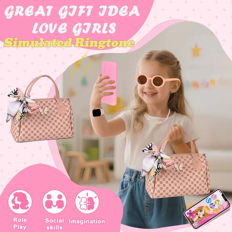 👑 Little Princess Pretend Makeup & Handbag Playset 💖