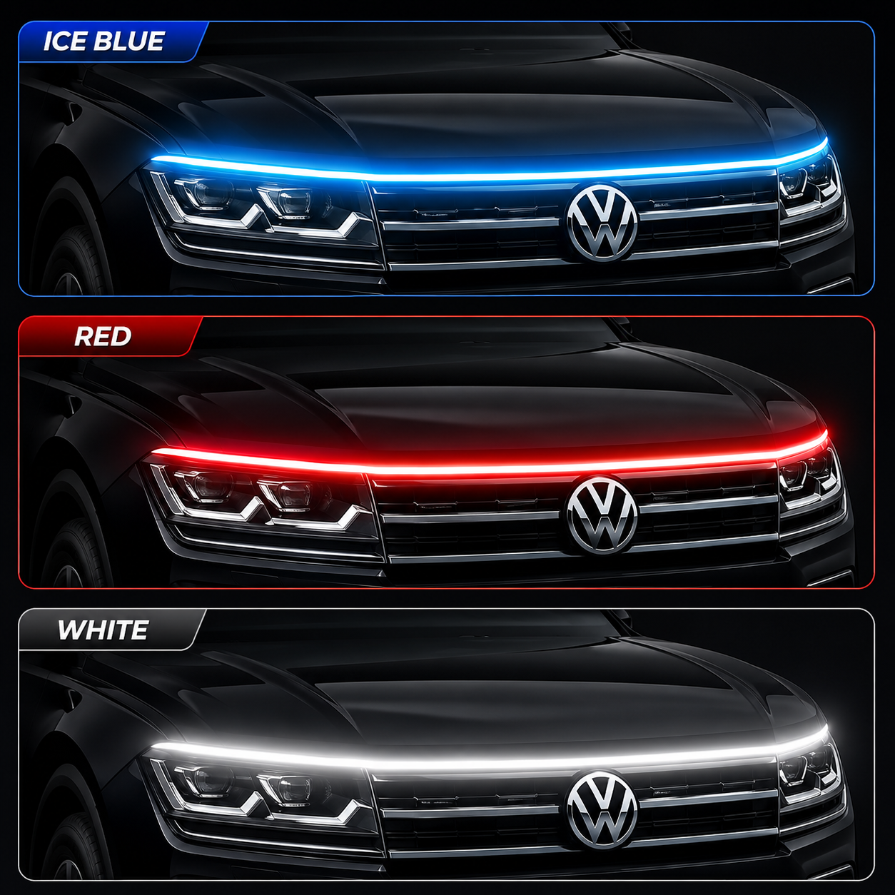 59" High Brightness Automotive Hood Gap LED Strip